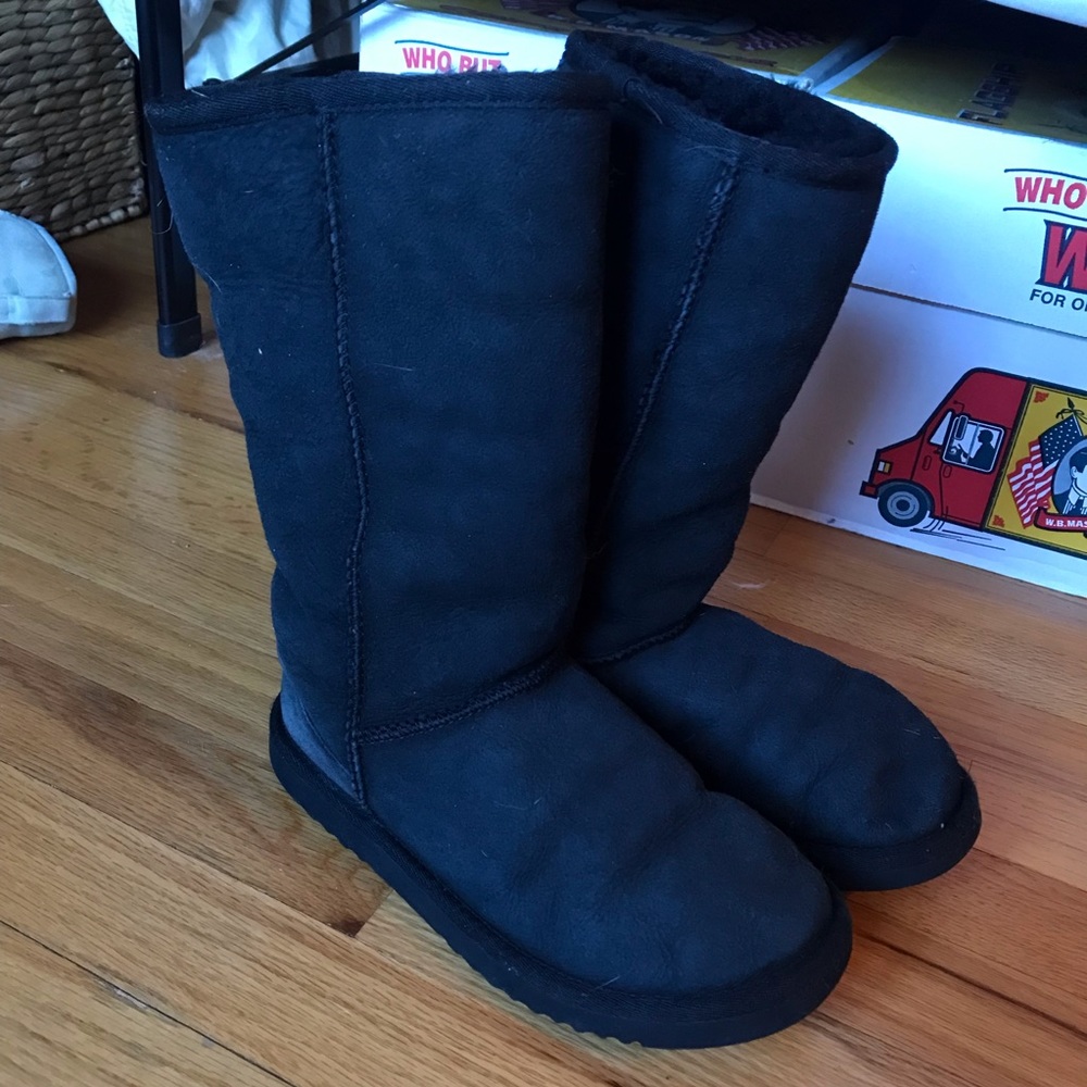 UGG Classic Tall II Black Boots